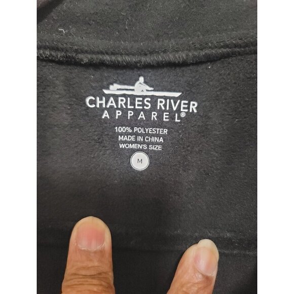 Charles River Apparel GAF Full-Zip Black Jacket For Men's Size M - Picture 7 of 10